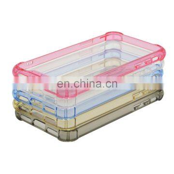 Transparent Flexible Soft Gel TPU Cover for iPhone X Clear Case