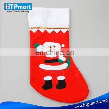 Sublimation Christmas Santa Socks Christmas Socks Decorative Christmas Stocking