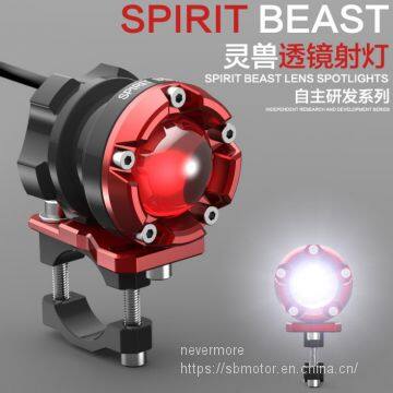 Spirit Beast motorcycle modified LED spotlight  super bright lights 10W EL101 L1