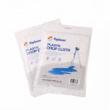 High Quality LDPE Plastic Disposable Drop Cloth on Sale