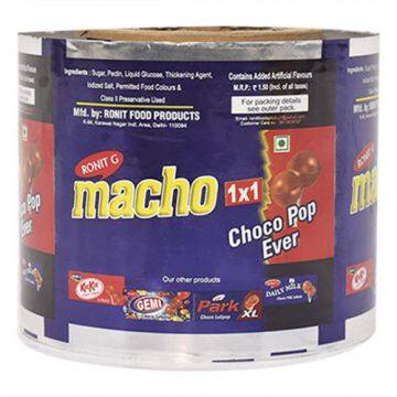 Bopp metalized film roll with heat sealing function as biscuits sachet