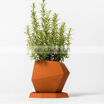 Corten Steel Flower Pot photo-4
