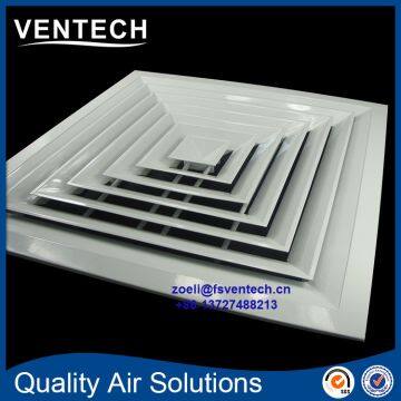 HVAC Square Supply Air Diffuser, High Ceiling Square Diffuser photo-4