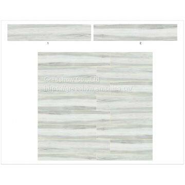 1000*200mm Rustic Grey Wood Porcelain Tile