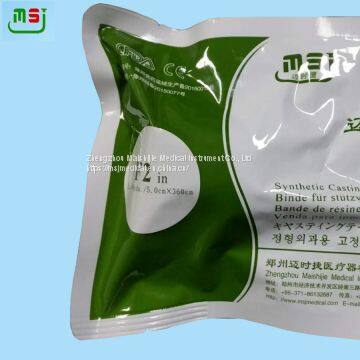 easy operated  Fiberglass Casting tape for bone fixation