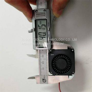 12V 24V 40mm*10mm 4010 DC Turbo Fan 5V Bearing Blower Radial photo-5