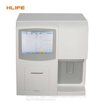 Laboratory Equipment 2 Channel 3 Part Open System Fully Automatic Hematology Analyzer