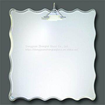 Factory Sales 6mm Clear Float Aluminium Silver Mirror Safety Glass photo-2