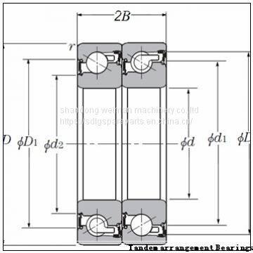 Tandem arrangement Bearings