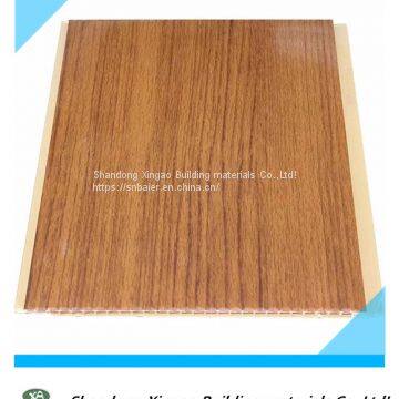 Wood-Grained PVC Gypsum Ceiling, High Quality Is More Fire and Moisture Resistant photo-2