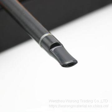 415mm Length Wooden Resin Long Tobacco Pipe With Small Hand-made Engraving Head for Smoking photo-4