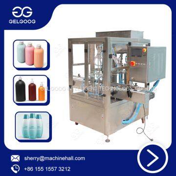 Professional Fully Automatic Plastic Bottle Hand Sanitizer Filling Machine/Cosmetic Cream Filling Machine