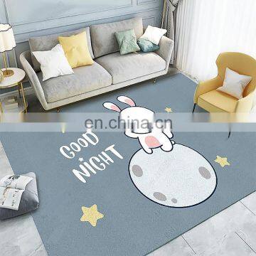 Household modern big area kids play bedroom carpet rug