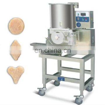 Commercial chicken nugget maker and burger shape machine