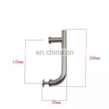 Handle With Knobs for Sliding Door Shower Rooms Bathtub Chrome photo-2