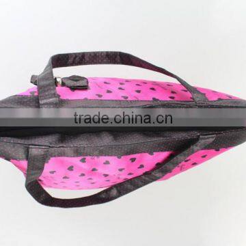 Handy Pot Red Rose Cosmetic Bag With Lovely Bowknot photo-4