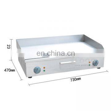 CE Certificate Dorayaki Teppanyaki Machine Grill Hot Plate Commercial Stainless Steel Electric Griddle photo-2