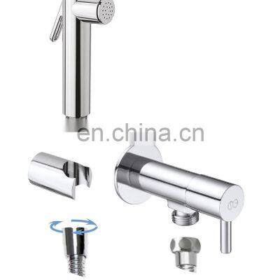 ABS plastic low price silver hand sprayer shattaf bidet shower