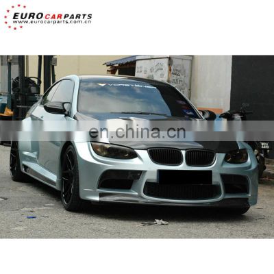 Carbon fiber High quality wide body M3 design body kit for 3 series e92 e93 wide style after  06~