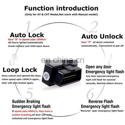Auto Safety Electronic Module Car Intelligent Speed Locking & Unlocking Device For XRV photo-5
