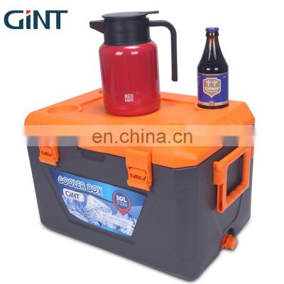 GiNT 30L Customized Color Portable Handles Ice Cooler Box Good Insulation Ice Chest for Christmas Day