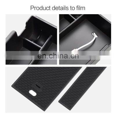 Interior Accessories Parts Silicone Armrest Rest Storage Box Center Control Console Organizer Tray For Chevrolet Blazer 19-21 photo-4