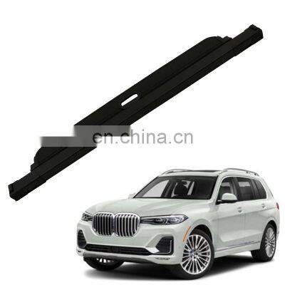 Black Beige Color Canvas Retractable Cargo Cover Tonneau Cover For Bmw X7 2020 2021