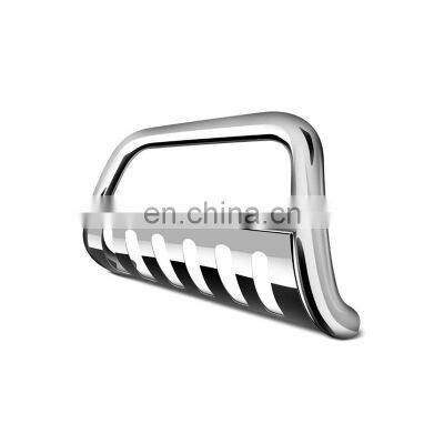 Hot selling Stainless Steel Universal U Style Bull Bar Spoiler Automotive  Front Bumper For FJ120 FJ150 RAV4 Fort