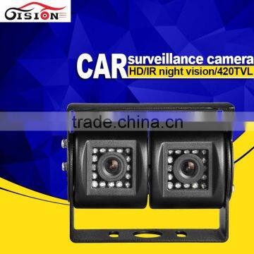 cctv camera system dual cam car rear view waterproof camera ccd backup camera