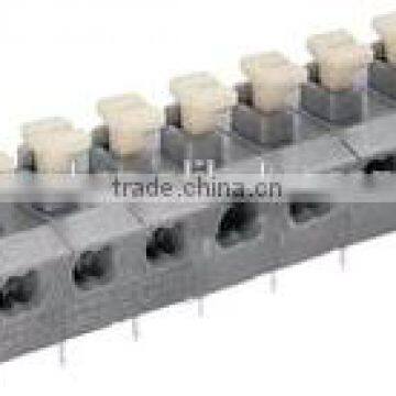 7.62mm PCB terminal screwless connectors or spring wire push connector