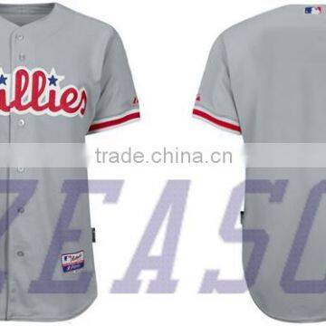 Custom Design Digital Print Baseball Jersey Best Quality photo-2