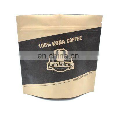 Custom coffee bag on different size with valve