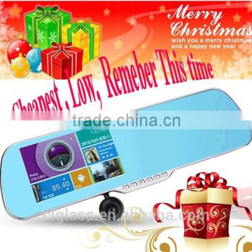 Christmas Hot sell 5 inches ultra-thin anti glare rearview mirror