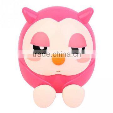 Lovely owl Piggy Bank and plastic multiple mobile phone holder 2 in 1