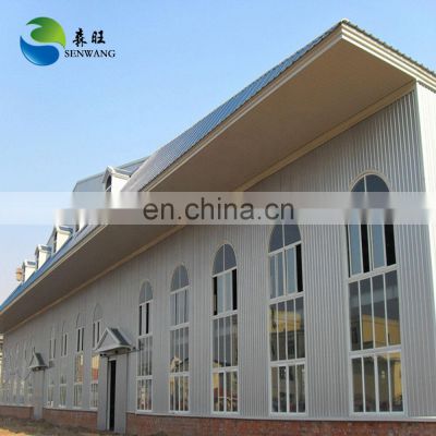 Light Structural Construction Prefab Warehouse Prefabricated Hangar Steel Structure Plant Frame Steel Buildings