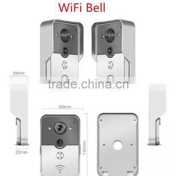 New Arrival Home Security HD720P Wifi Wireless Video Door Phone With Android IOS APP Remote Control POE PIR Detection Supported photo-6