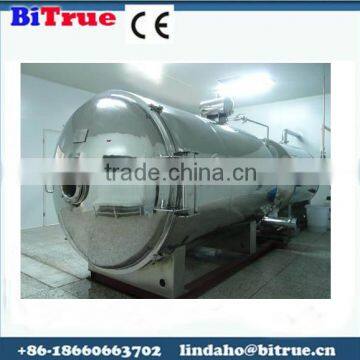 Vacuum food freeze drying process