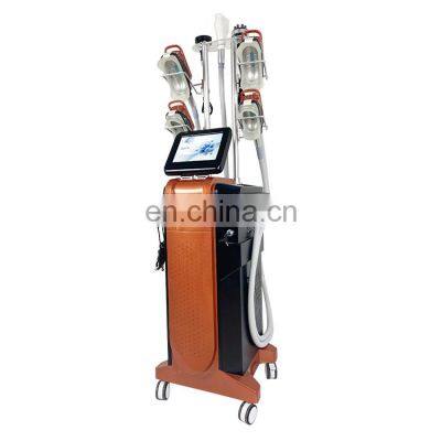 New design vertical Slimming Effective cryo machine with 4 Handpiece Cryolipolisis