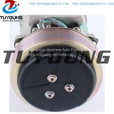 TUYOUNG SD7H15 Auto ac Compressor for VOLVO Engineering Vehicles Tractors Excavators VOE15082727 15082727