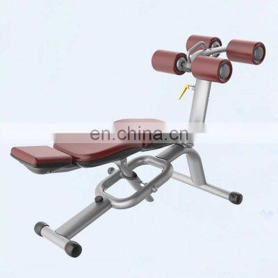 Abdominal Crunch Bench Luxury Commercial Adjustable Web Board Free Weight Equipment Exercise Gym Adjustable Weight Bench