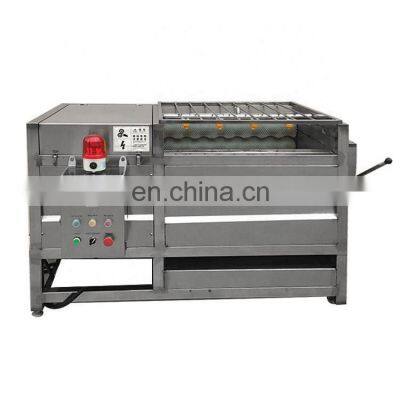 Customized Brush Roller Potato Peeling Machine Potato Washing Peeling Cutting Machine Vegetable Washing Machine