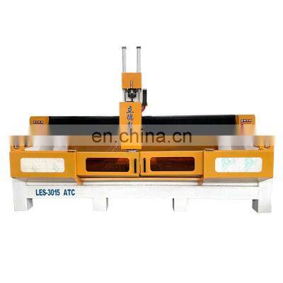 China 3D CNC Processing Granite Marble Tombstone Stone Engraving Carving Cutter CNC Router Stone Cutting Machinery photo-4