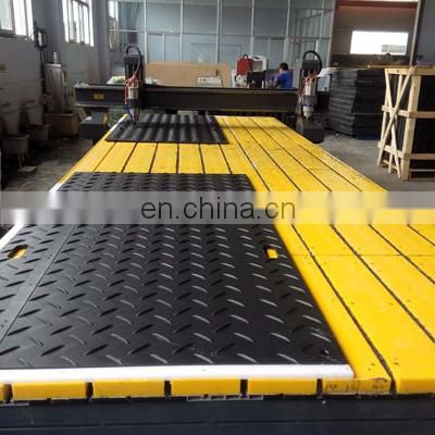 Anti-slip Temporary Floor Protection Sheet HDPE Ground Protection Mat