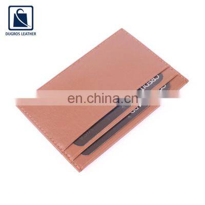 Modern Design Stylish Look Polyester Lining Material Genuine Leather Card Case Holder at Reliable Market Price photo-3