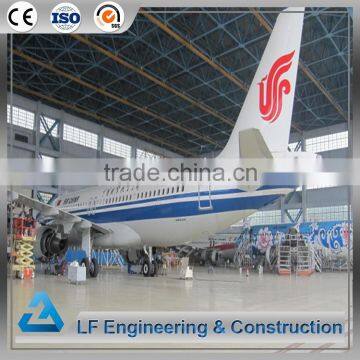 Modular cheap steel structure aircraft hangar