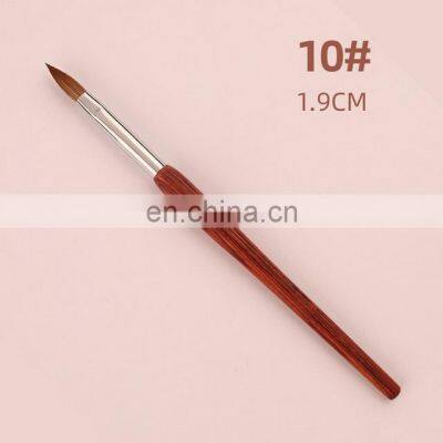 Amazon Topsale Premium Custom Acrylic Nail Brush 100% Kolinsky Nail Brush photo-4