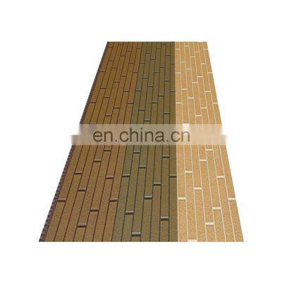 Color steel pu sandwich panel 40mm sandwich panel r value pu continuous sandwich panel line