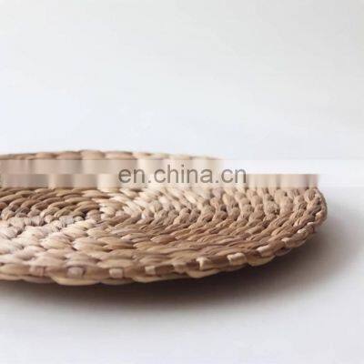 Set Placemats Water Hyacinth Placemat Natural Woven Wall Basket Decor Basket Wholesale Made in Vietnam