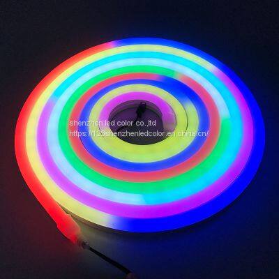 Changeable IP67 Waterproof Sign Flexible Neon Led Sign Light Controllable RGB LED Neon Strip photo-4