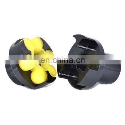 LM plum shaped elastic jaw coupling